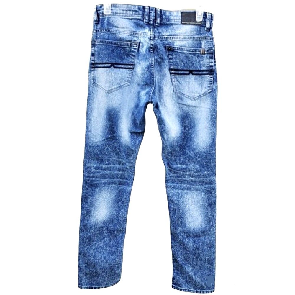 1) Buffalo David Bitton Evan-X Basic Slim Stretch… - image 1